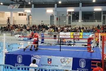 El boxeo volvió a Telde con una velada en el Pabellón Juan Carlos Hernández (Foto TA)